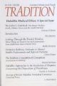 35421 Tradition - A Journal of Orthodox Jewish Thought Volume 31 No.1 Fall 1996